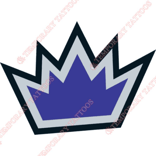 Sacramento Kings Customize Temporary Tattoos Stickers NO.1187